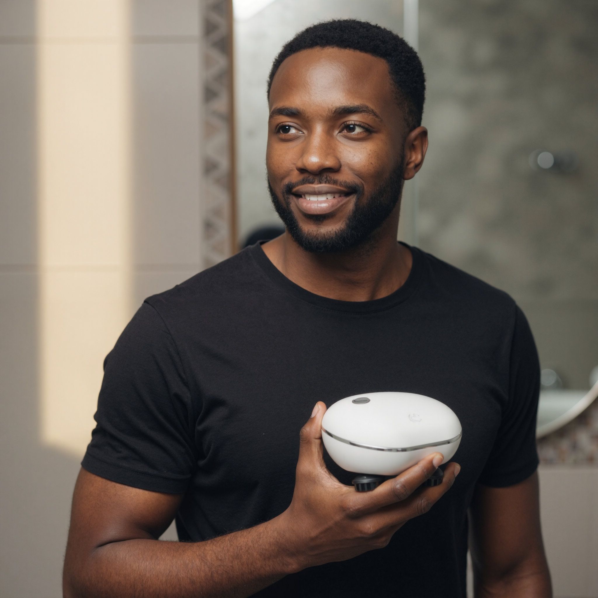 Elektrischer 3D-Massager für Körper & Kopfhaut – Rotes Licht, Entspannende Muskelmassage