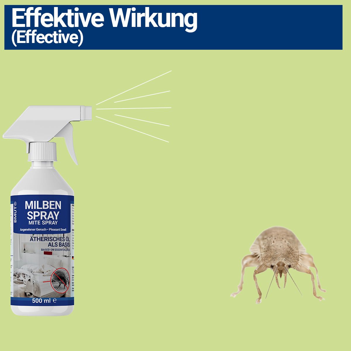 BMUT Milbenspray für Matratzen