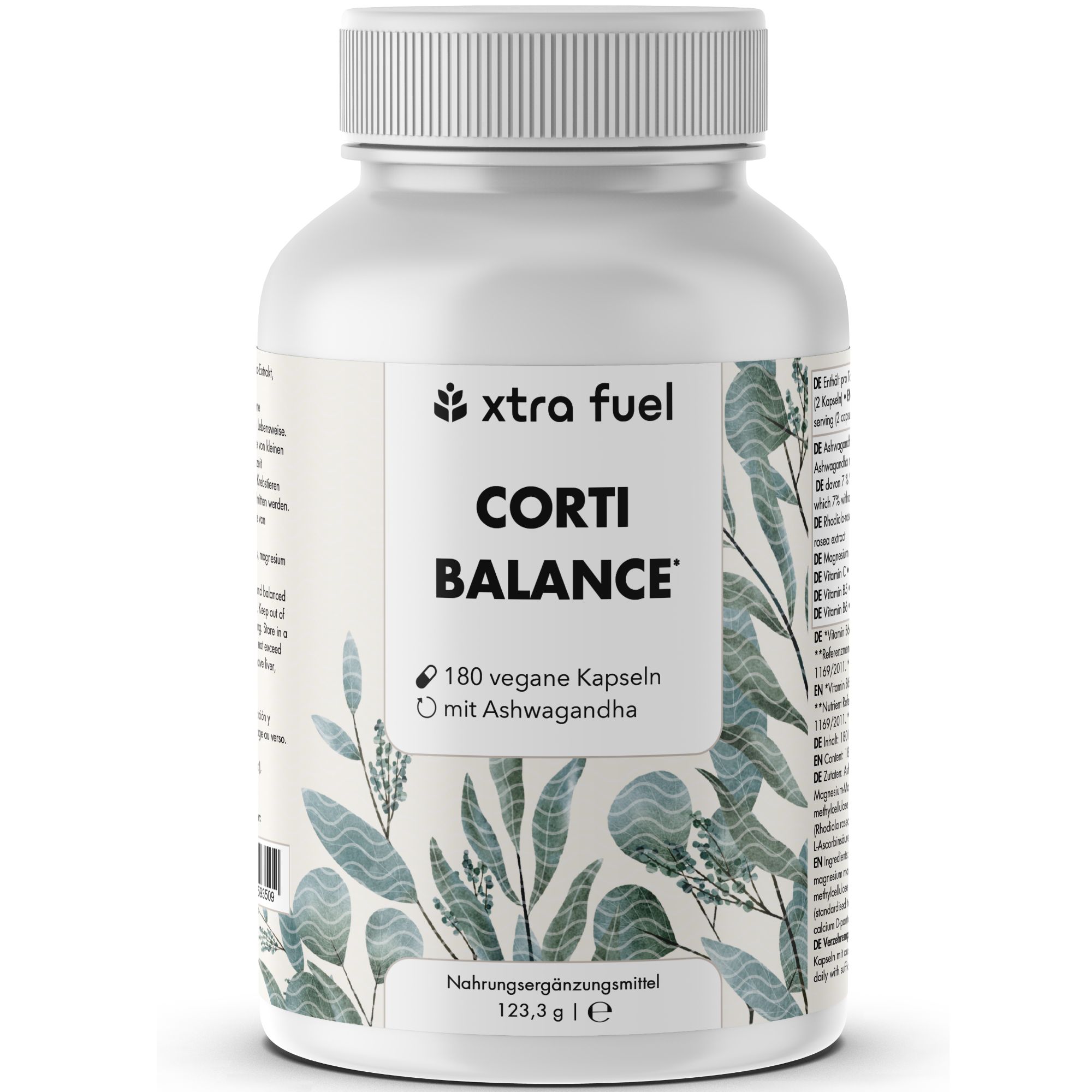 XTRA FUEL Corti Balance* - Nährstoffmix mit Ashwagandha (7 % Withanolide), Rhodiola & Vitamin B6