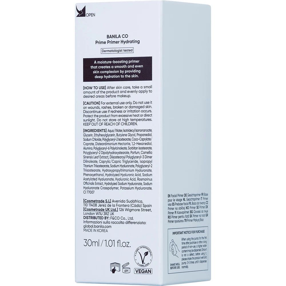 BANILA CO Prime Primer Hydrating Renew