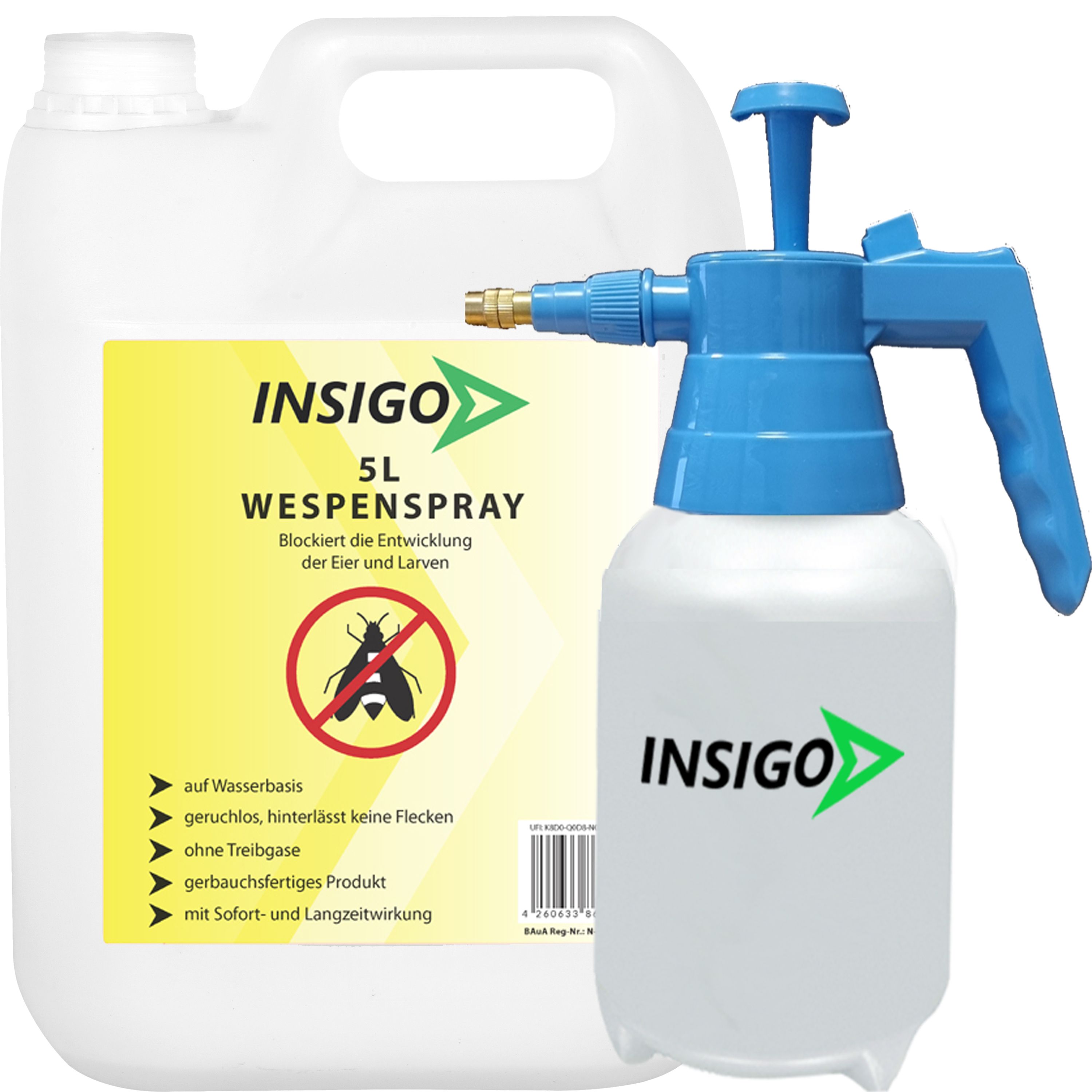 INSIGO Wespenspray + SPRÜHER