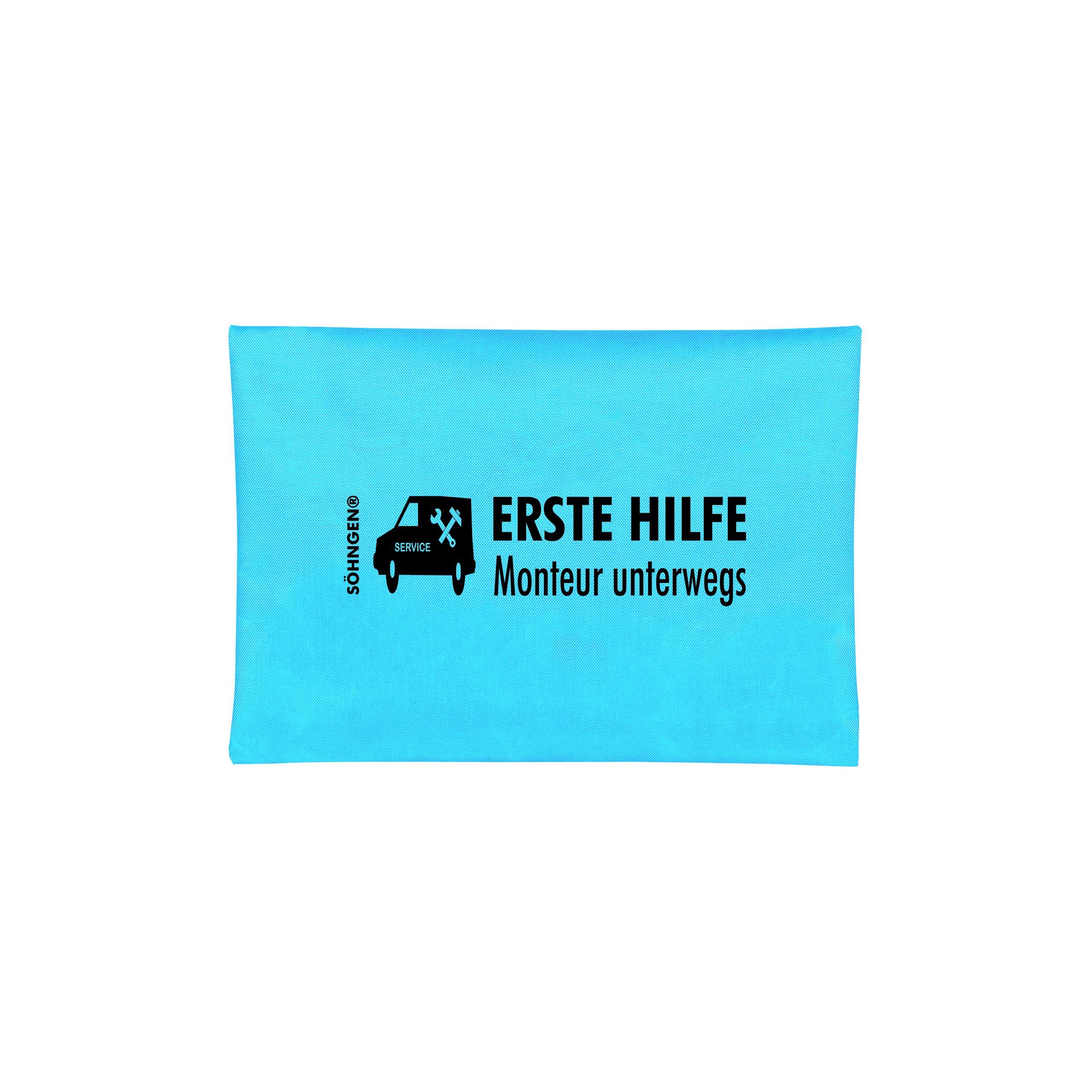 Söhngen Erste-Hilfe Set Monteur unterwegs Notfall Set inkl. Wundpflaster