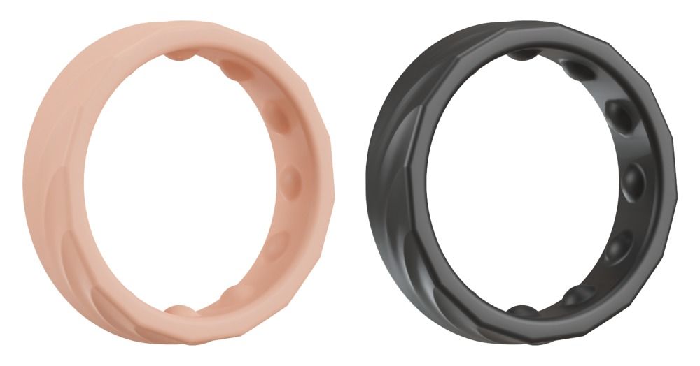 You2Toys- 4 in 1 Cock Rings 2-PC Set