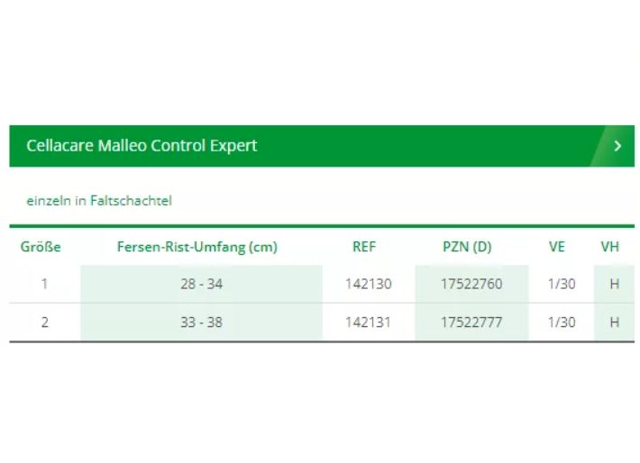 L&R Cellacare® Malleo Control Expert Sprunggelenkorthese