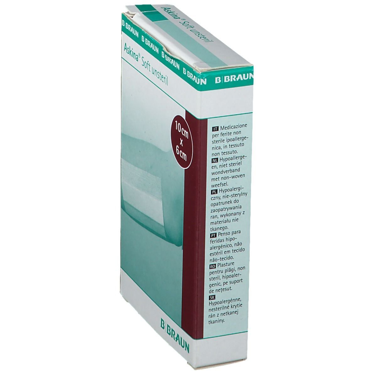 Askina® Soft Wundverband 1 m x 6 cm unsteril