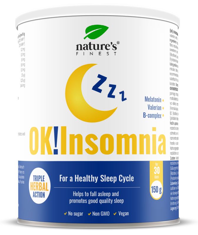 Nature's Finest OK!Insomnia - hilft beim Einschlafen