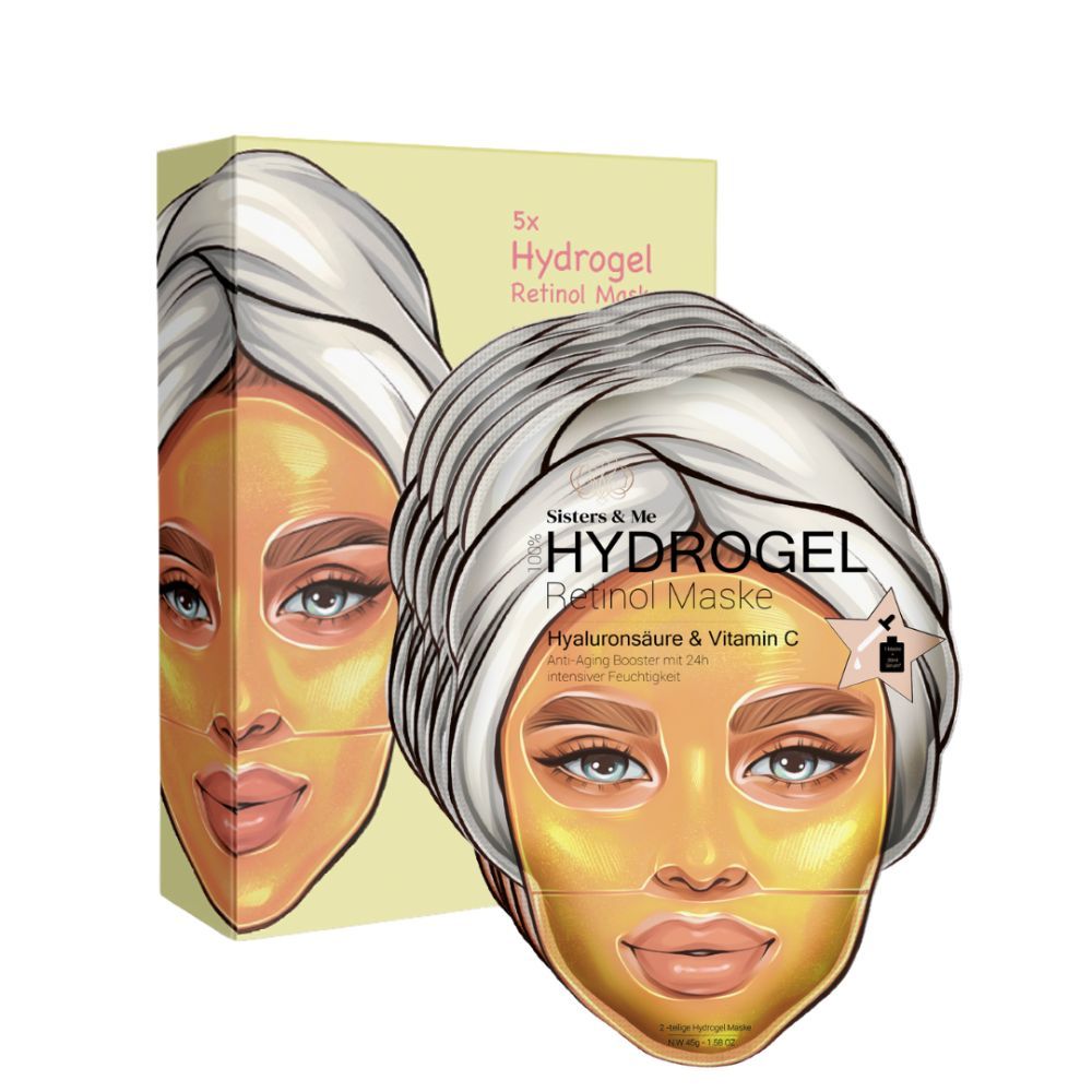 Sisters & Me Anti-Aging Hydrogel Maske mit Retinol