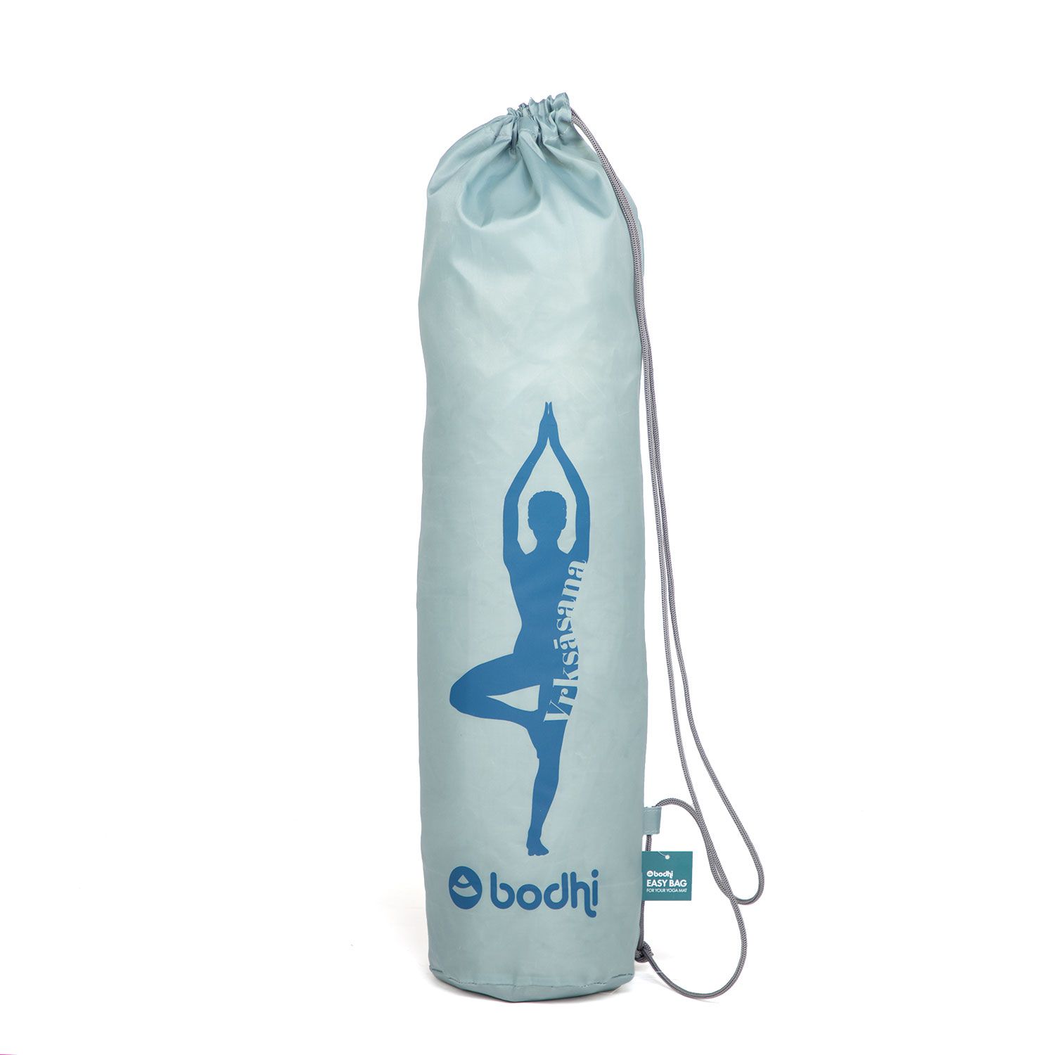 Easy Bag Yogamattentasche aus Polyester mit Print Vrksasana HELLBLAU