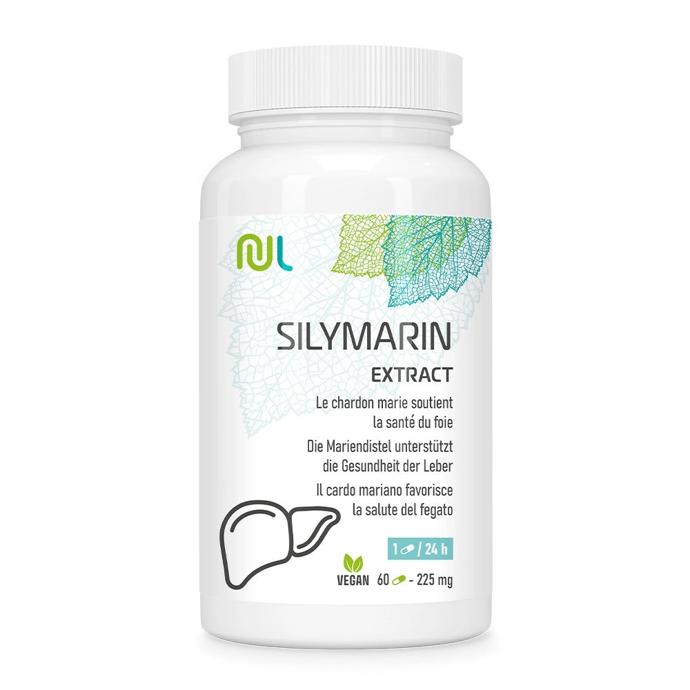 NutriLife Silymarin-Extrakt (Mariendistel) – Leberfunktion – vegan