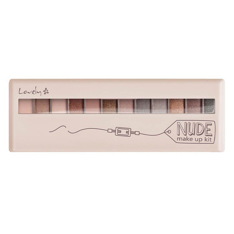 Lidschatten-Palette - Lidschatten-Nude-Make-up-Kit