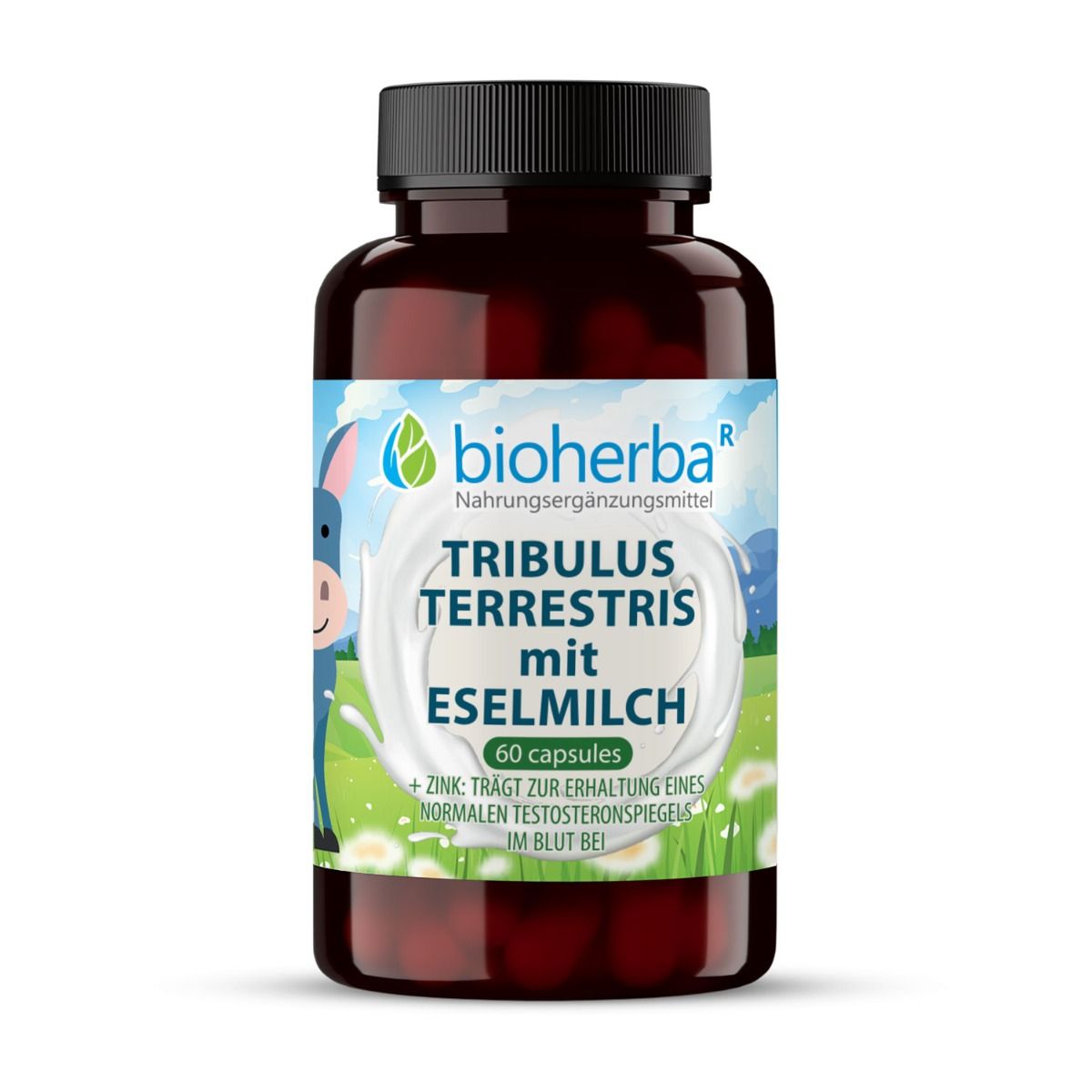 Bioherba Tribulus Terrestris mit Eselsmilch Kapseln