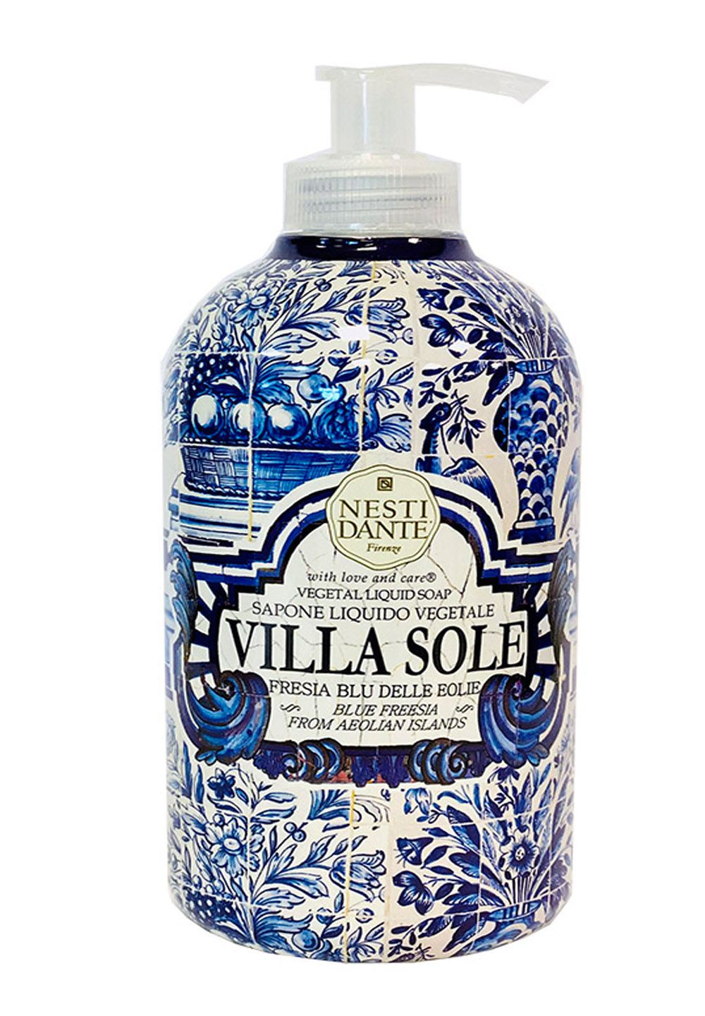 Nesti Dante Villa Sole Fresia Blue Liquid Soap/Flüssigseife Unisex