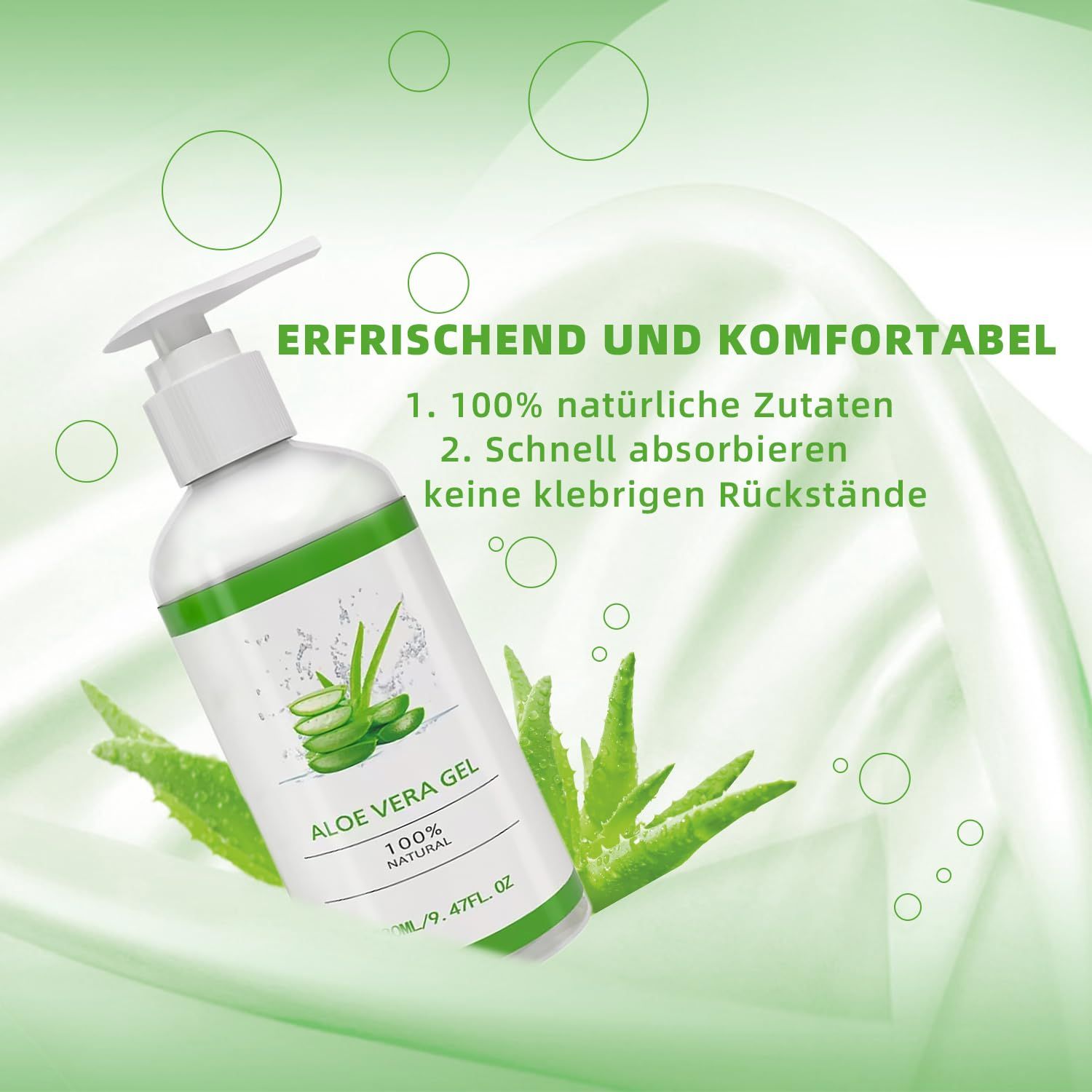 Zynxel Aloe Vera Gel 100% Rein
