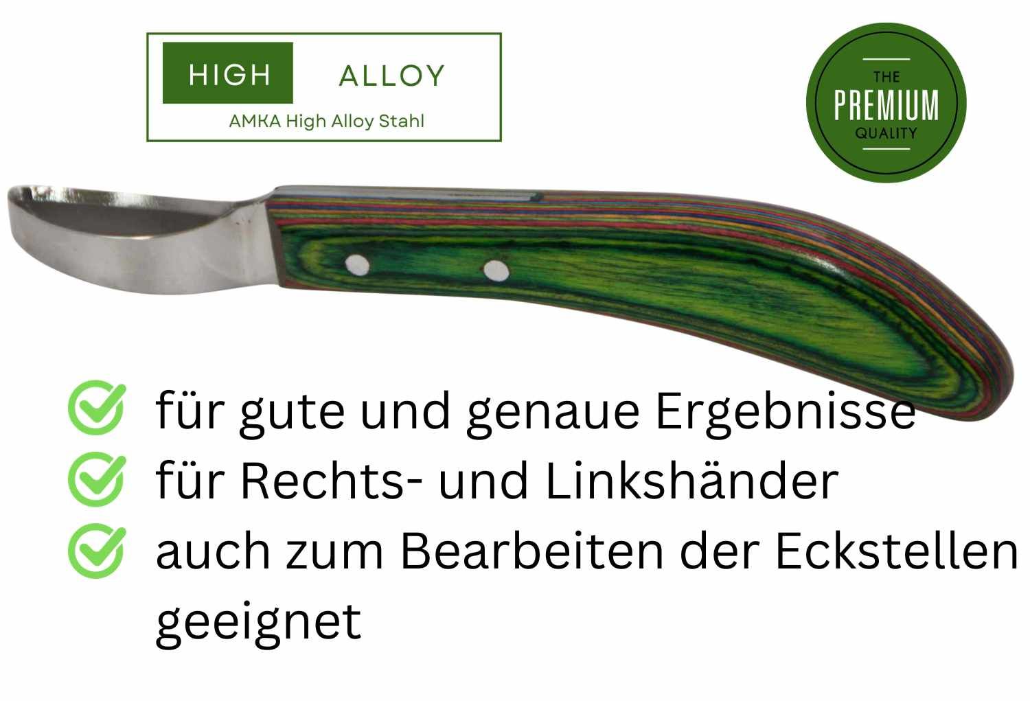 AMKA PRO HAS Schlaufen Hufmesser