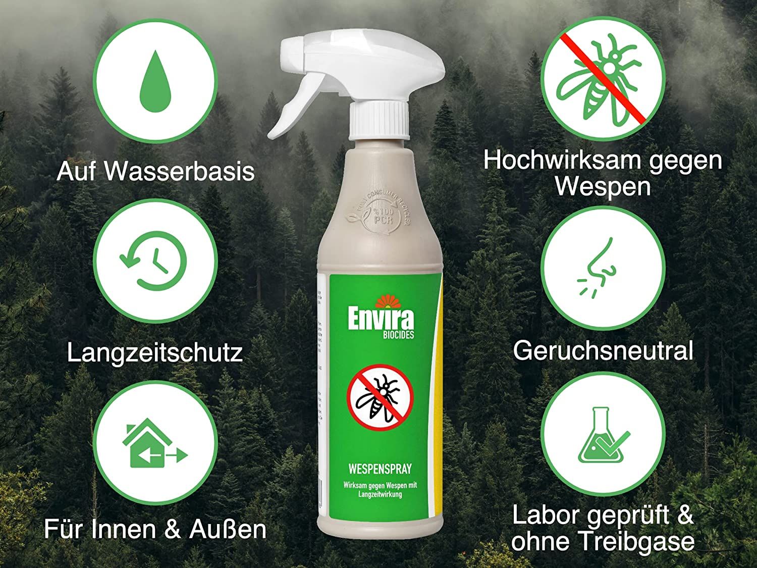 Envira Wespen-Spray im Nachfüllpack