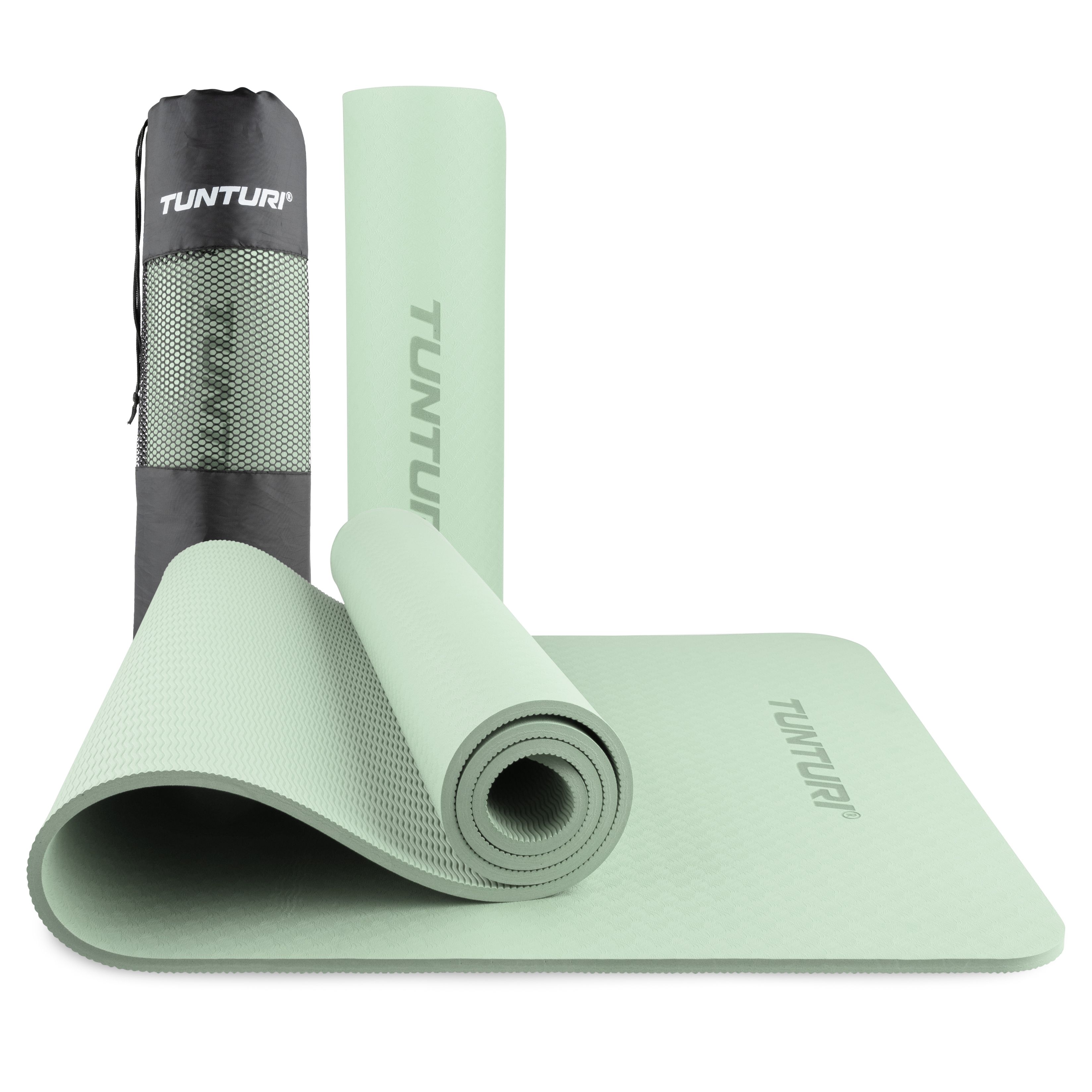 Tunturi Yogamatte 8mm, minze