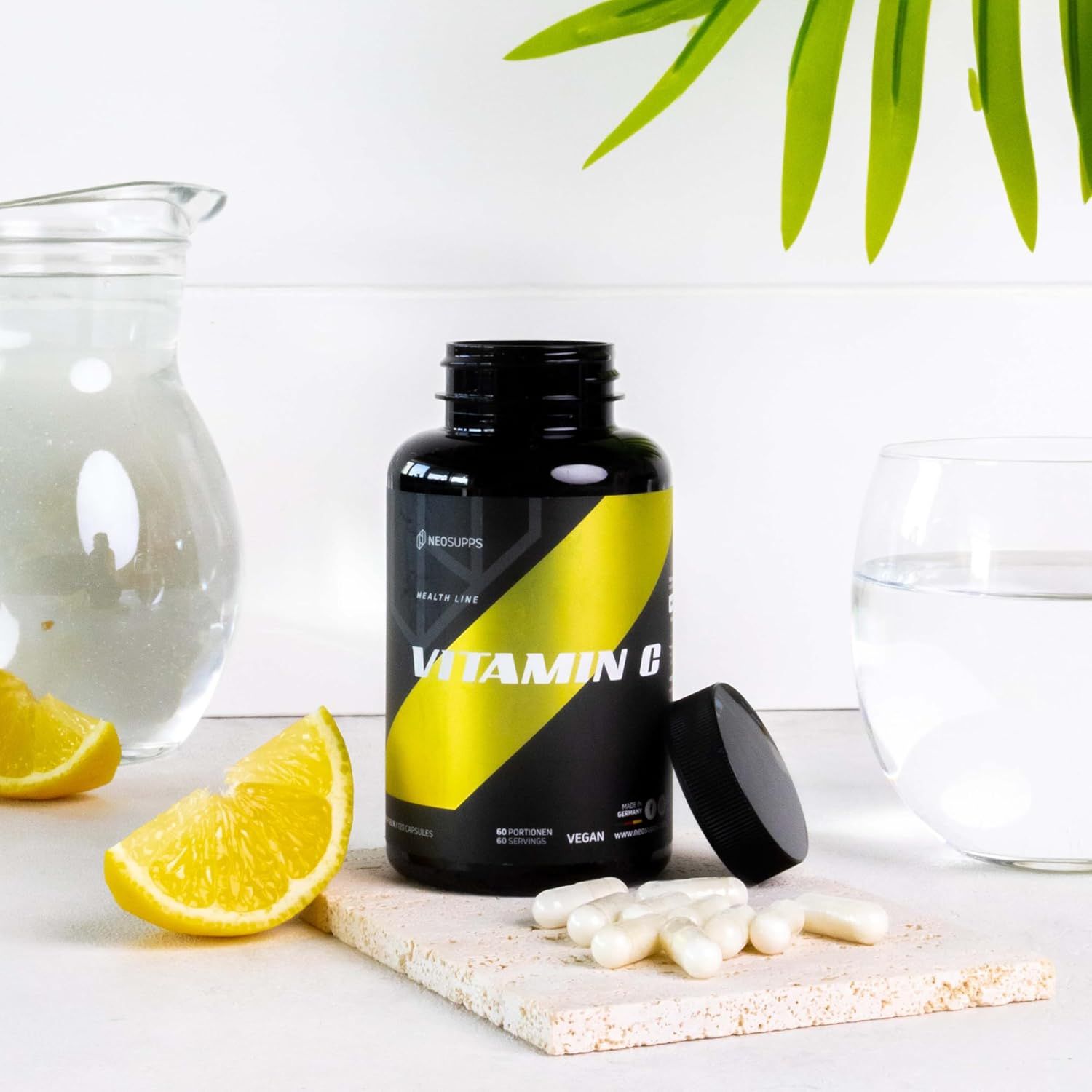 Neosupps Vitamin C hochdosiert, Vegan