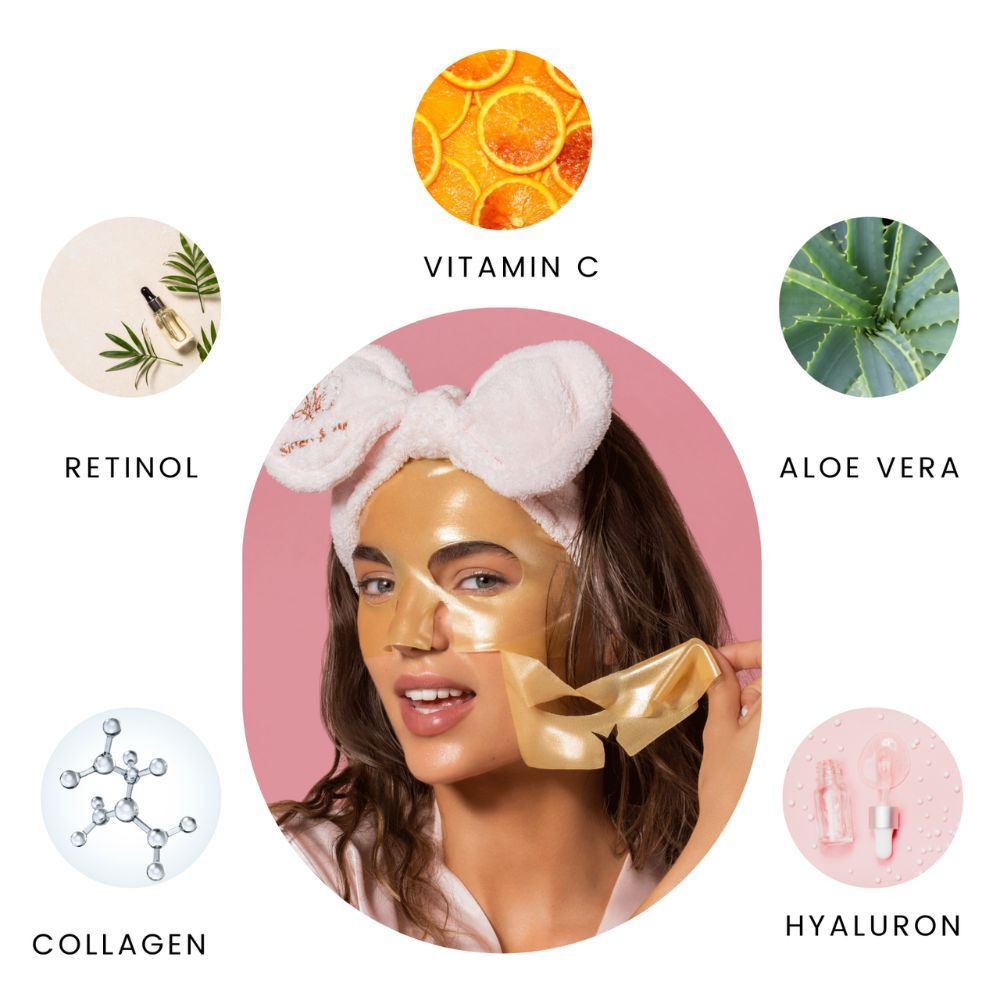 Sisters & Me Anti-Aging Hydrogel Maske mit Retinol