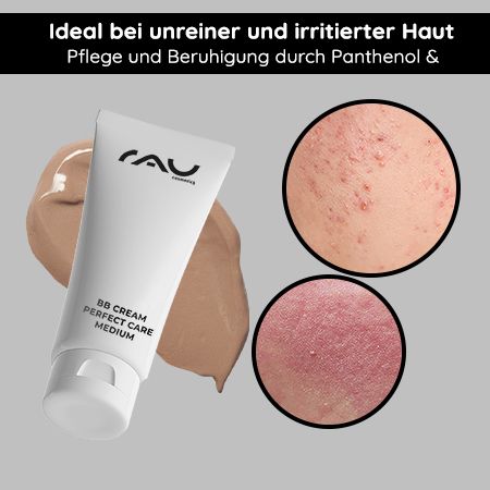 RAU Cosmetics BB Cream Medium LSF12 Make-Up, Pflege & Sonnenschutz für Glow 5in1 Pflege Creme