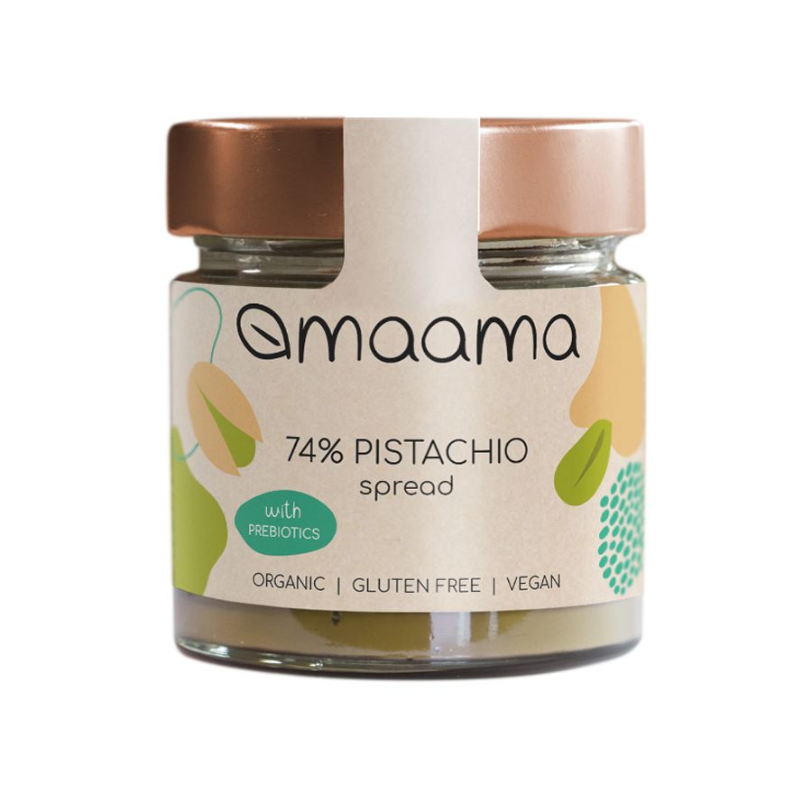 Maama Pistazie Präbiotik Bio Creme-Aufstrich
