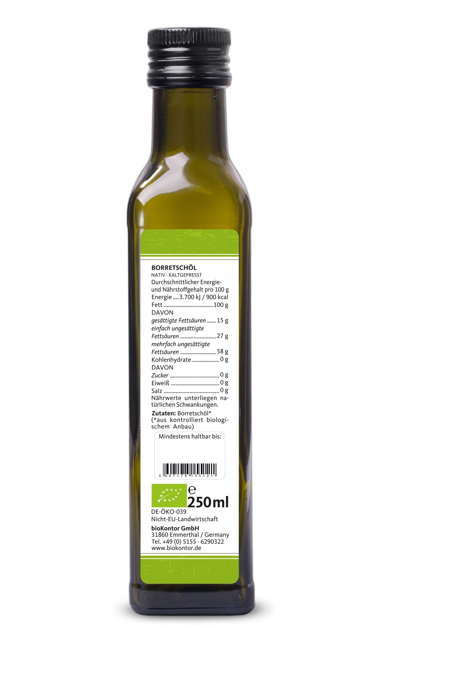 bioKontor Borretschöl 250 ml - Shop Apotheke