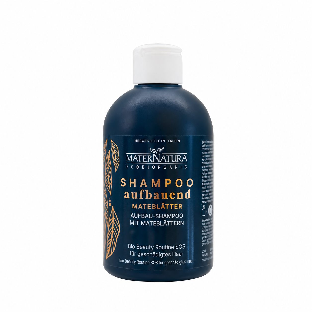 MaterNatura Shampoo Aufbauend mit Mateblättern, 250ml.