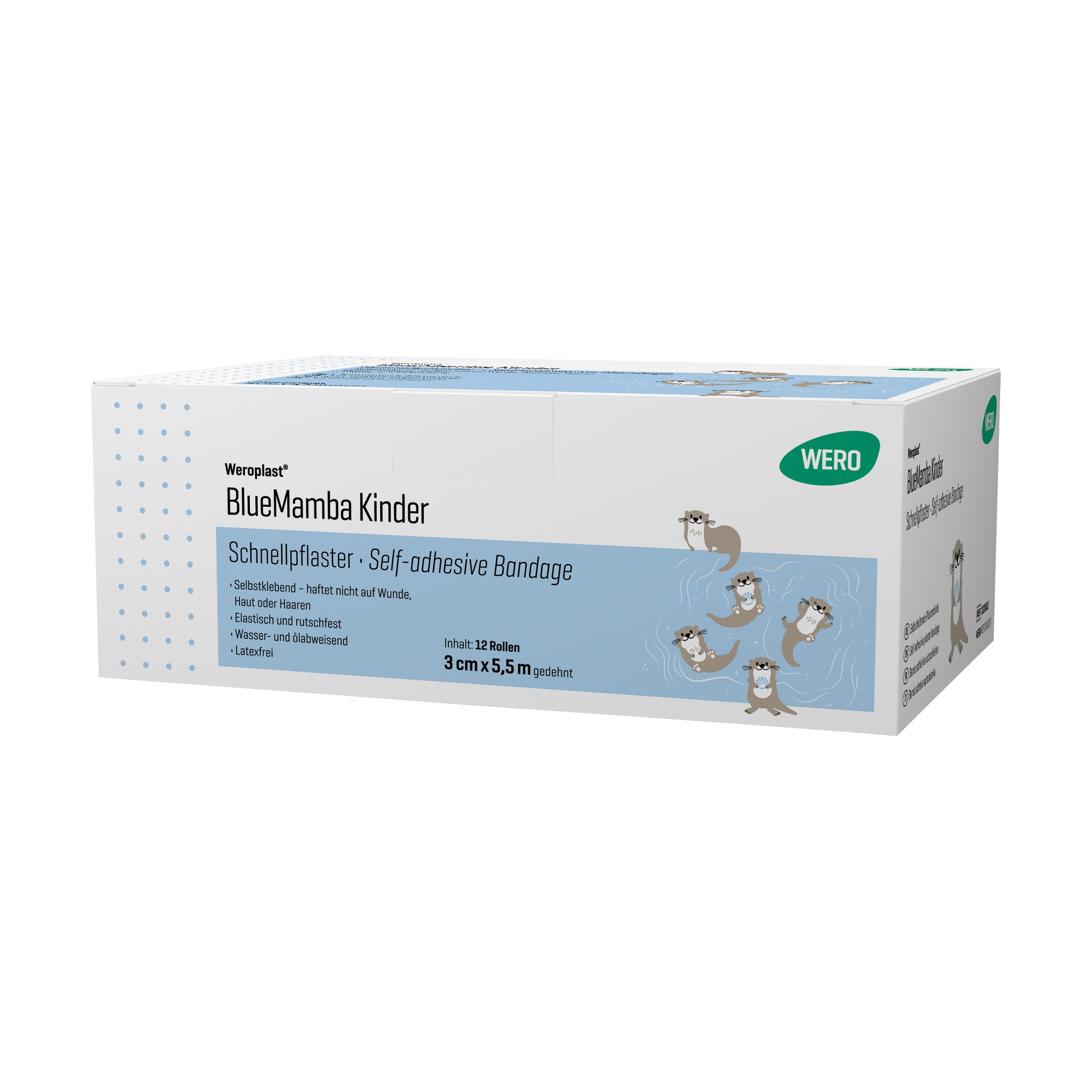 Weroplast BlueMamba Kinder Schnellpflaster
