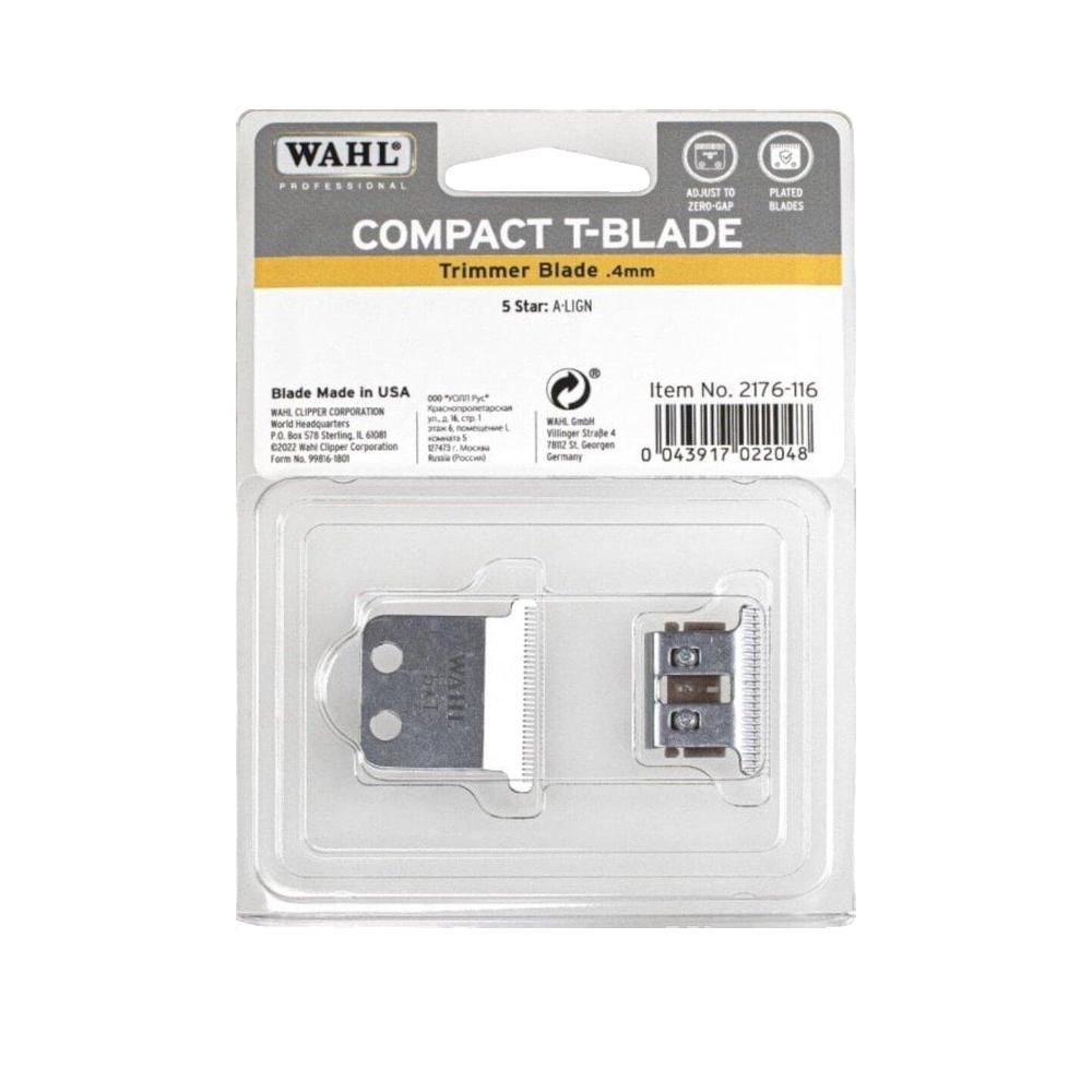 WAHL Compact T-Blade, Trimmerklinge 4mm, in Blisterverpackung. Hergestellt in den USA.