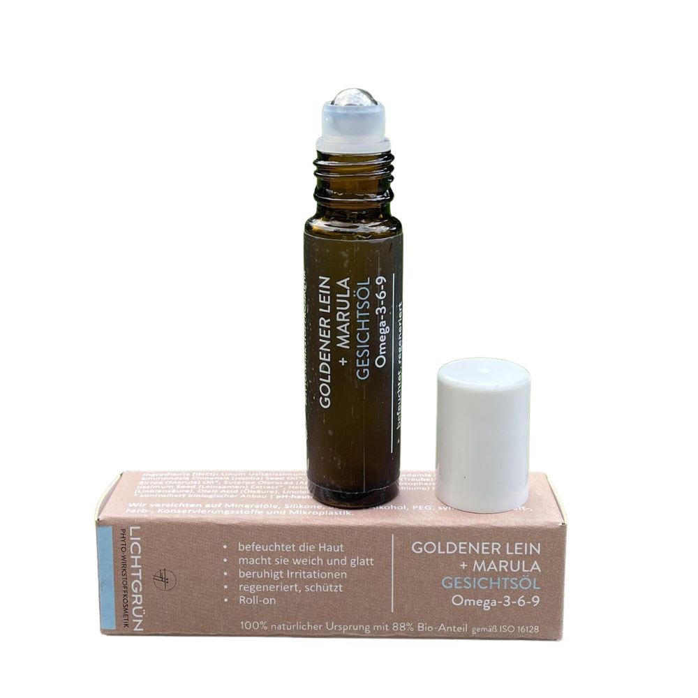 LICHTGRÜN® Roll-On Gesichtsöl Bio Omega-3-6-9