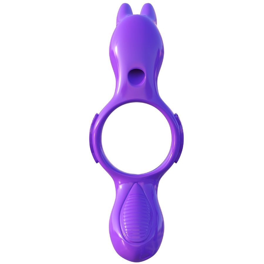 Penisring "Ultimate Rabbit" mit 5 Vibrationsmodi | Paartoy mit 3-fach Stimulation | Fetish Fantasy