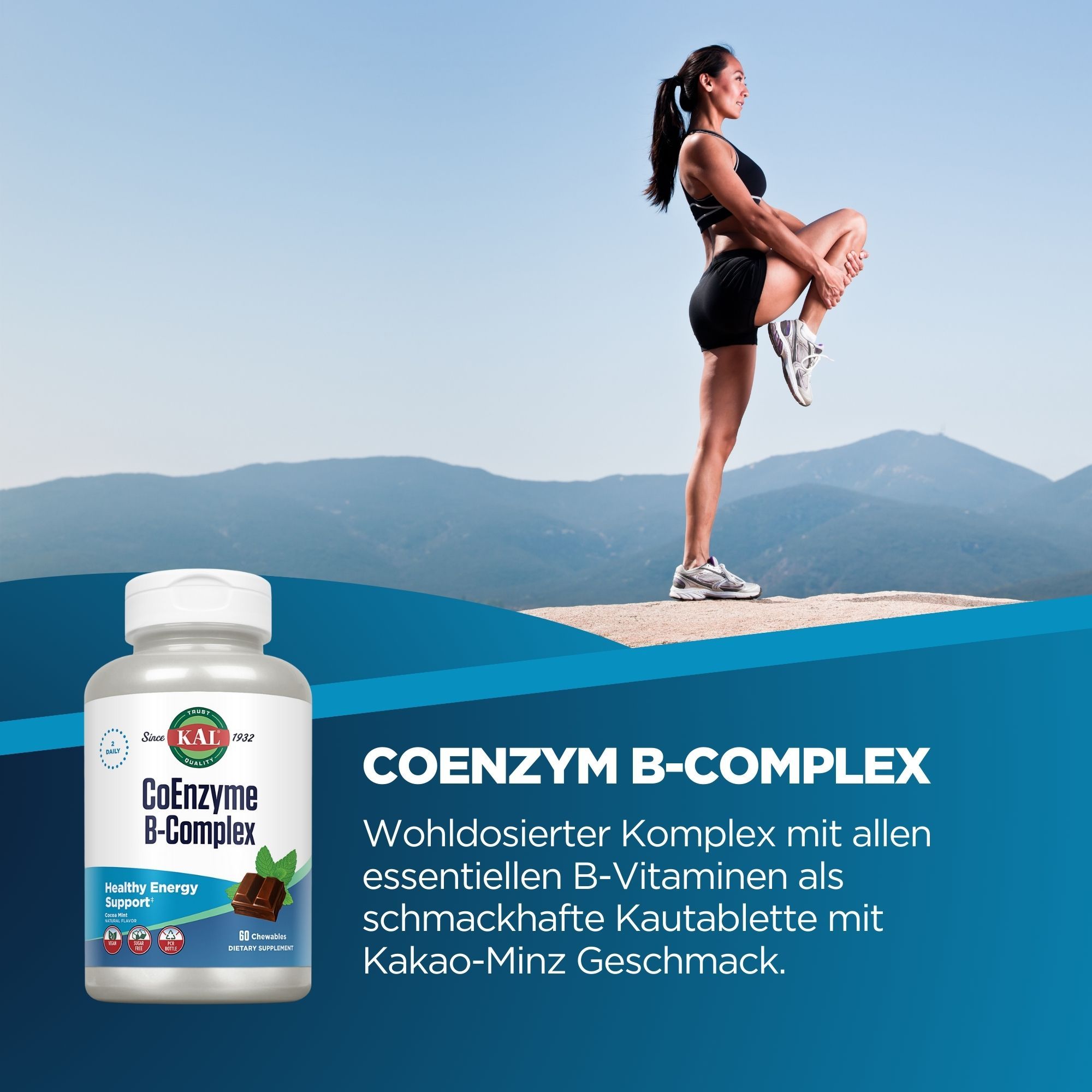 KAL Coenzyme B-Complex Chewable
