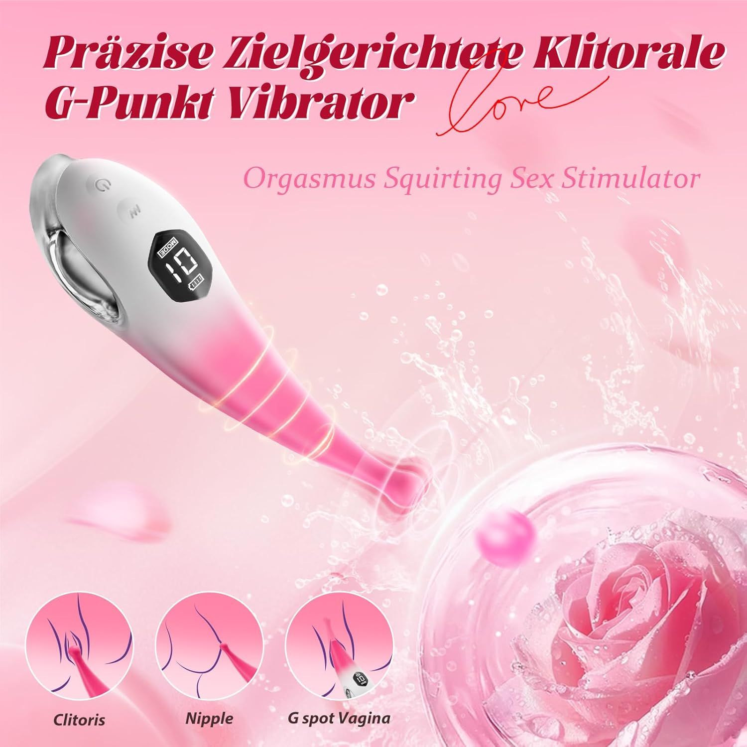 rinofans  Klitoris Vibrator Sex Spielzeug