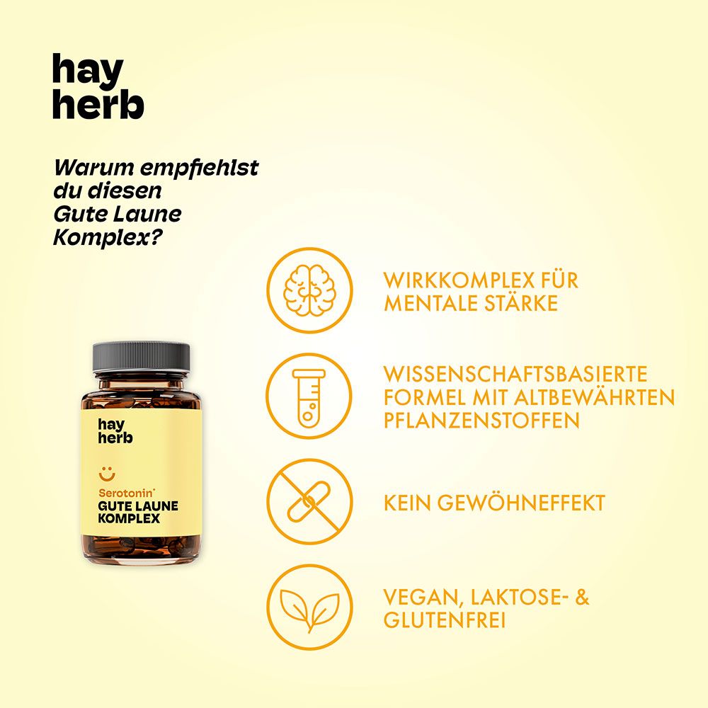 hay herb Gute Laune Komplex Kapseln