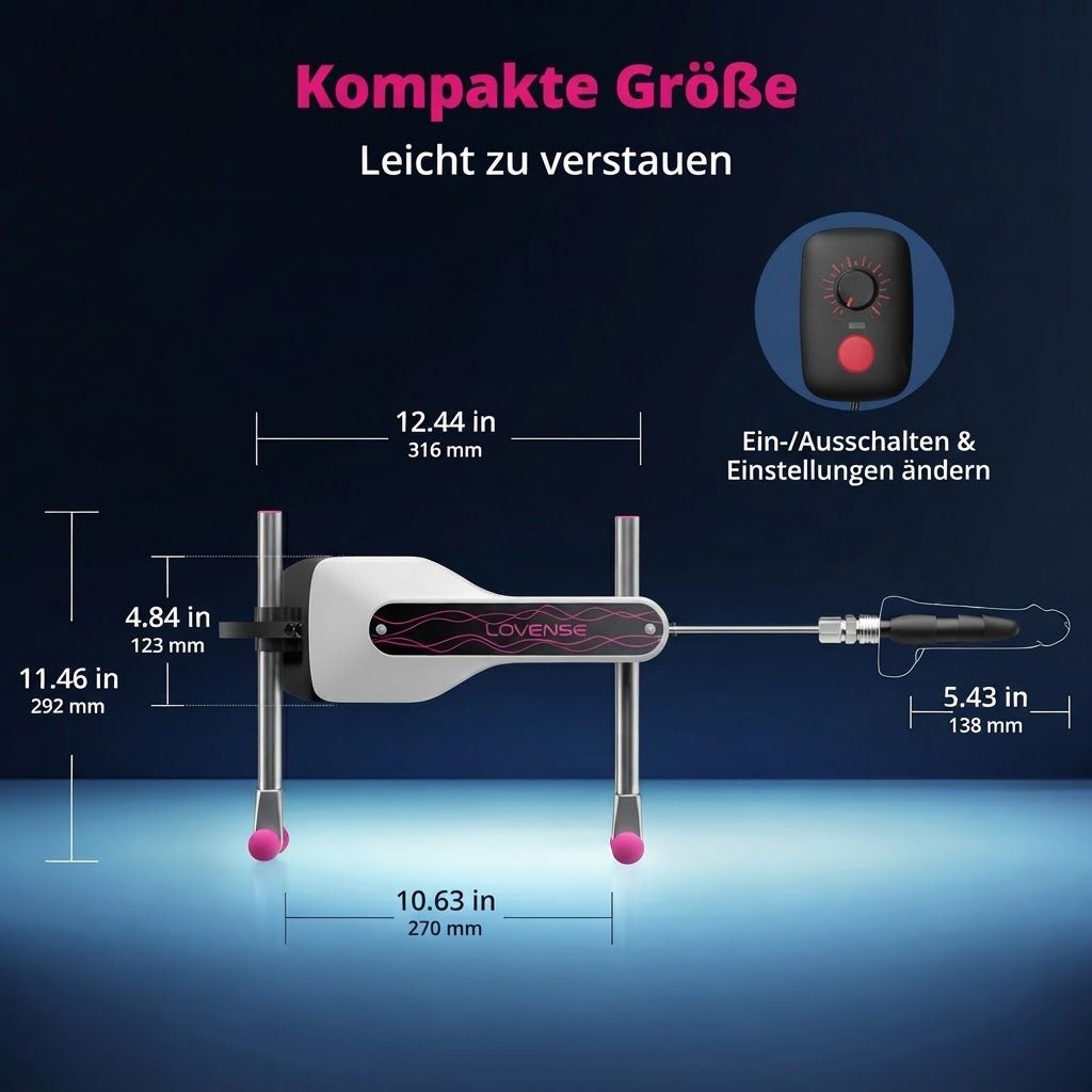 LOVENSE Mini Sex Machine mit App-Steuerung