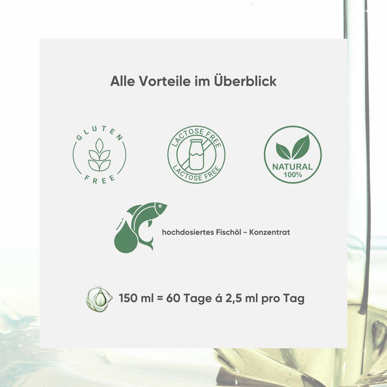 Gentastic-Omega 3 Öl