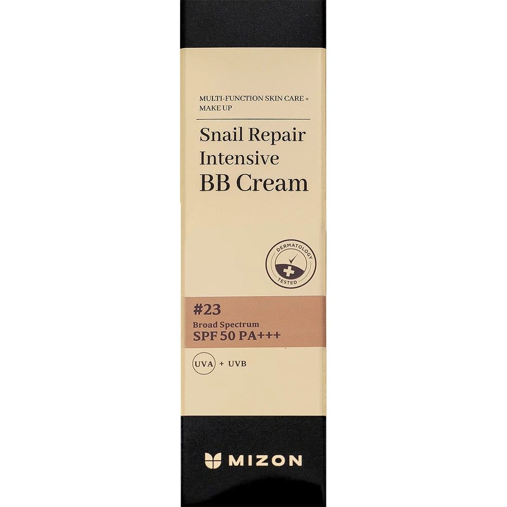 Vier Farbtöne BB Cream in Kreisen. Farbtöne: #21, #23, #27, #31.