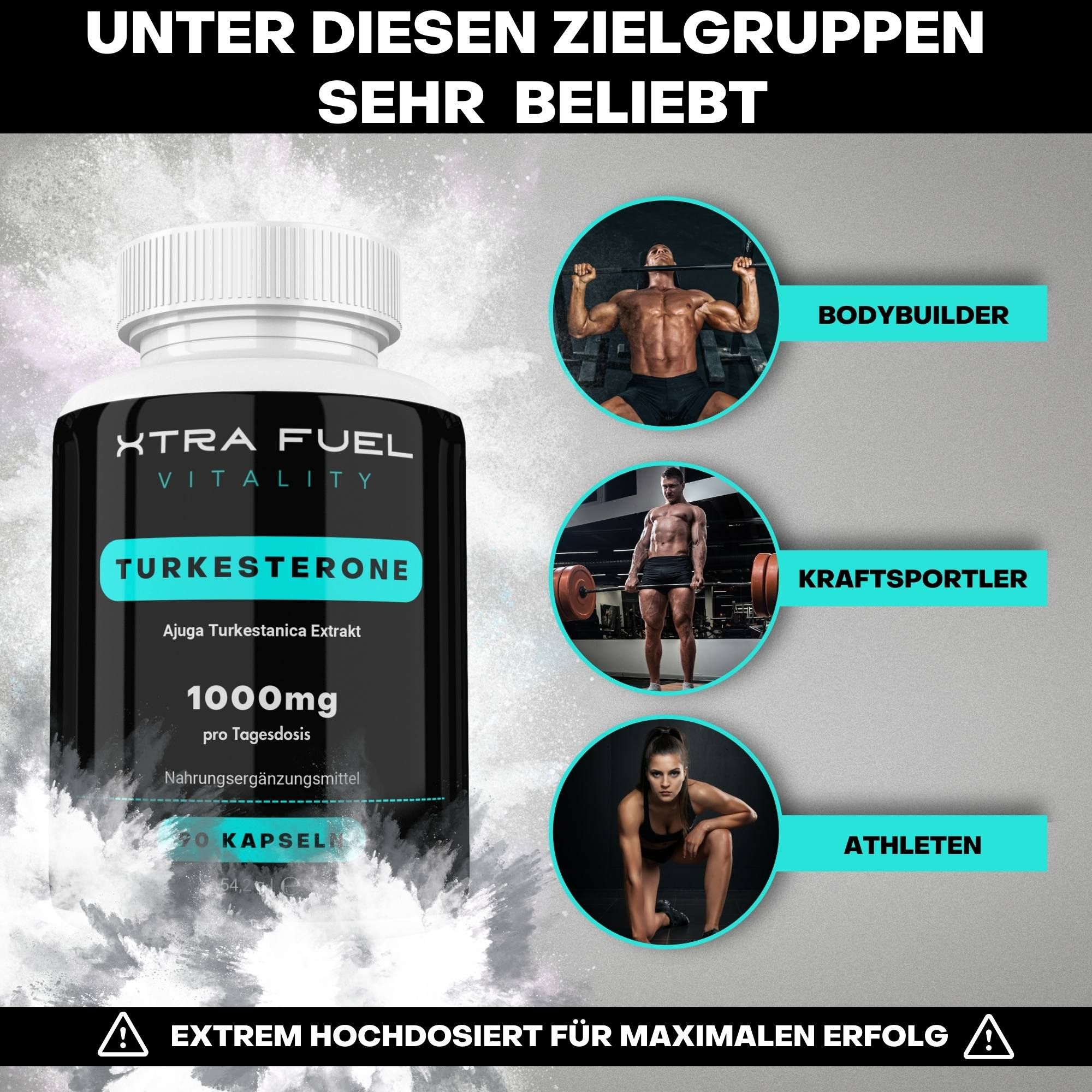 XTRA FUEL Turkesterone Kapseln