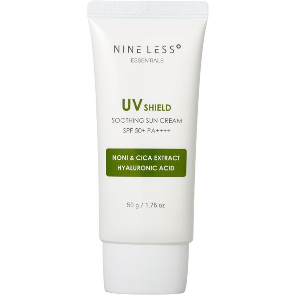 NINE LESS Essentials UV Shield Shoothing Sun SPF 50+ PA++++ Face Cream