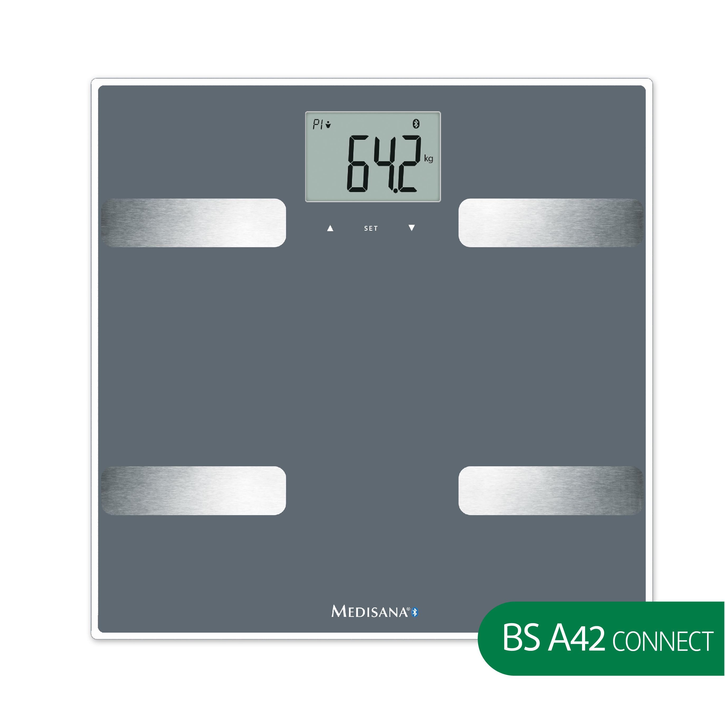 medisana BS A42 grey - BNX Körperanalysewaage