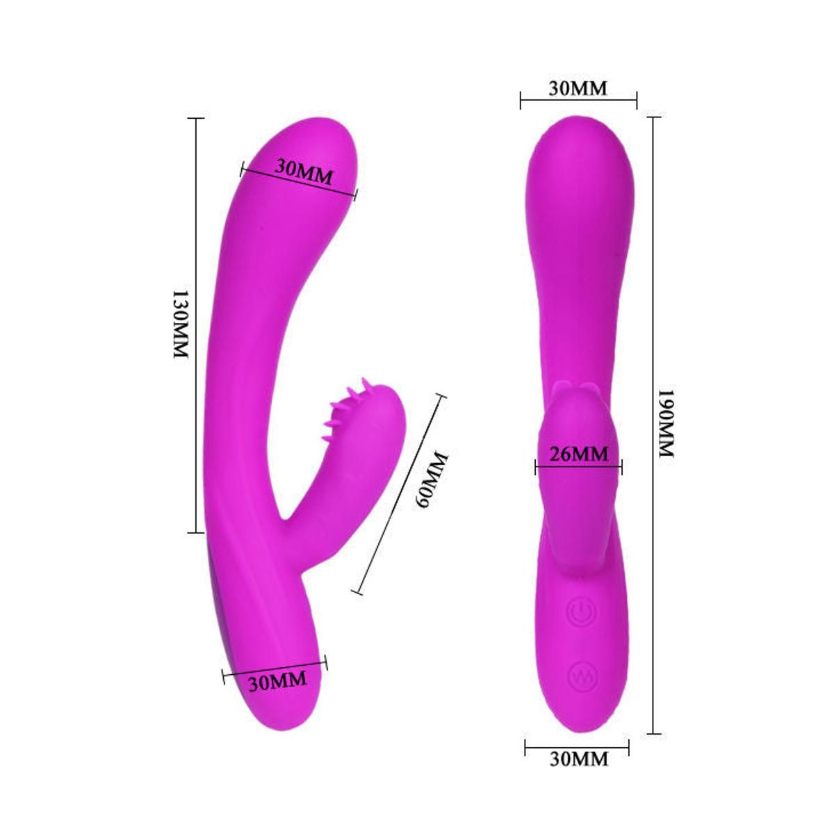Rabbitvibrator Harry | 30 verschiedene Vibrationsmodi zur Klitoris Stimulation | Pretty Love