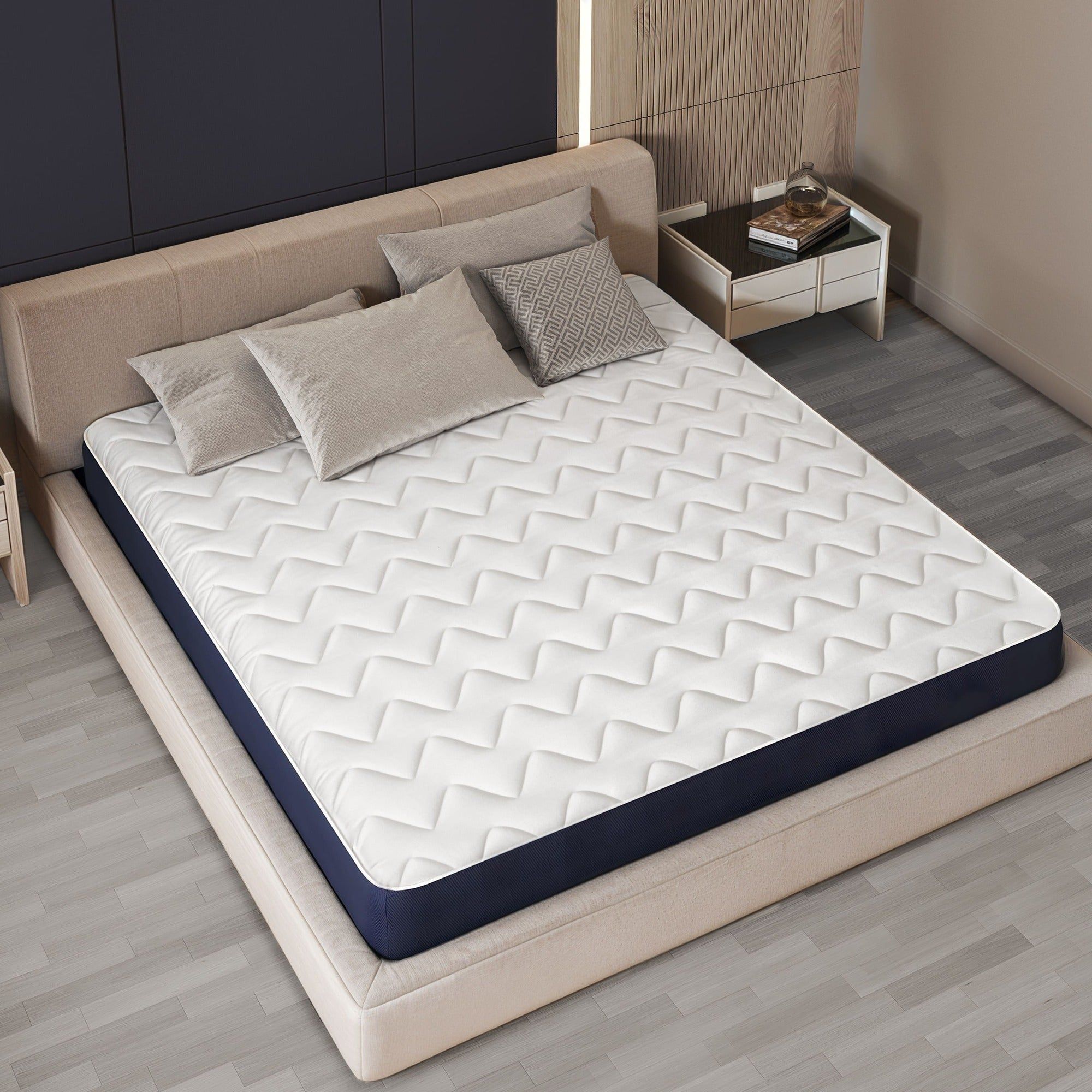 The White Stone Matratze 120x190 cm aus hypoallergenem Waterfoam, 30 cm