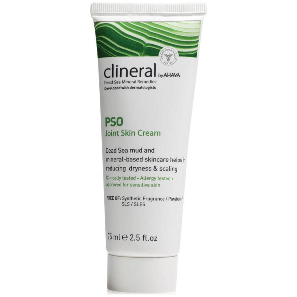 Ahava Clineral Pso Joint Hautcreme Tube, 75ml.