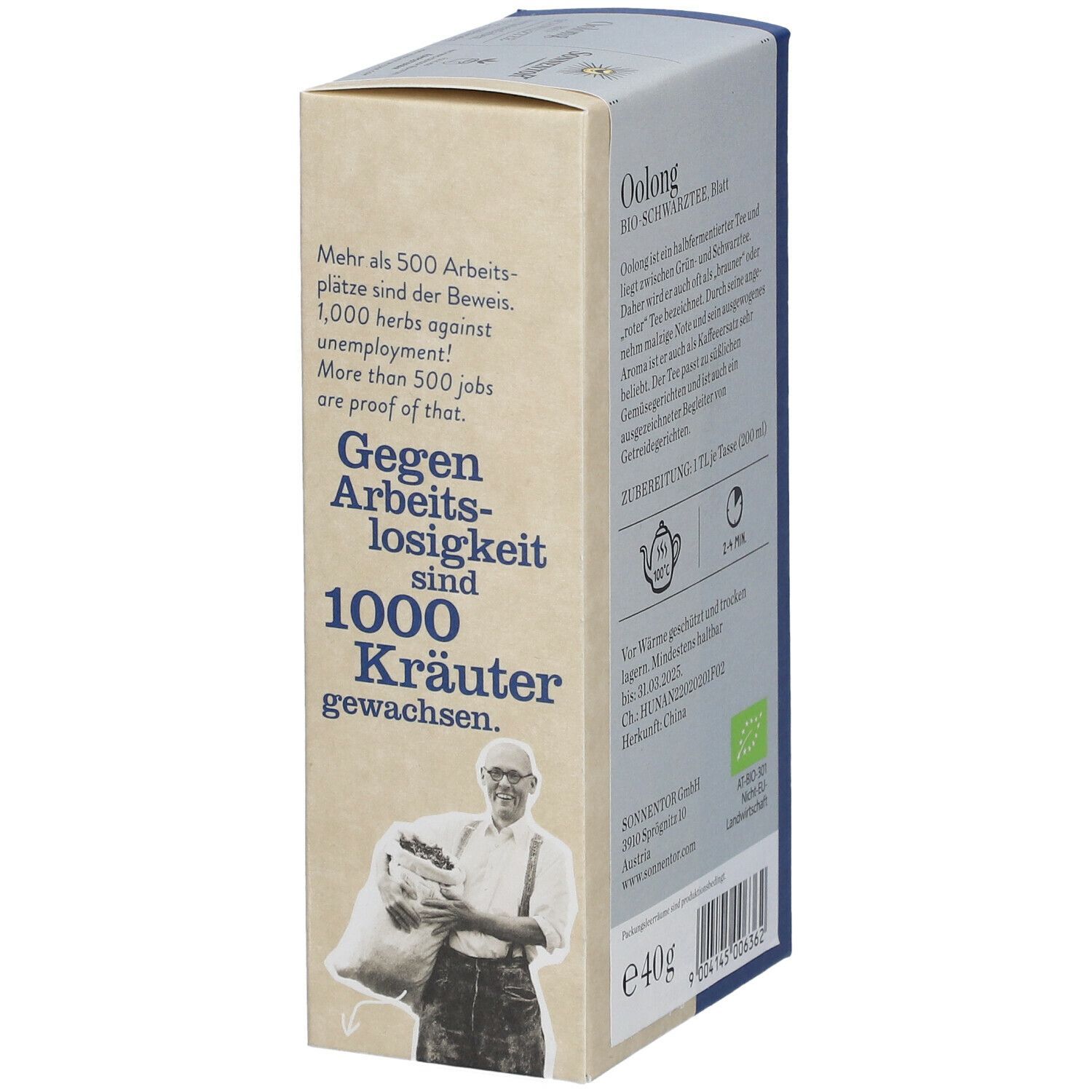 SonnentoR® Oolong Schwarztee lose