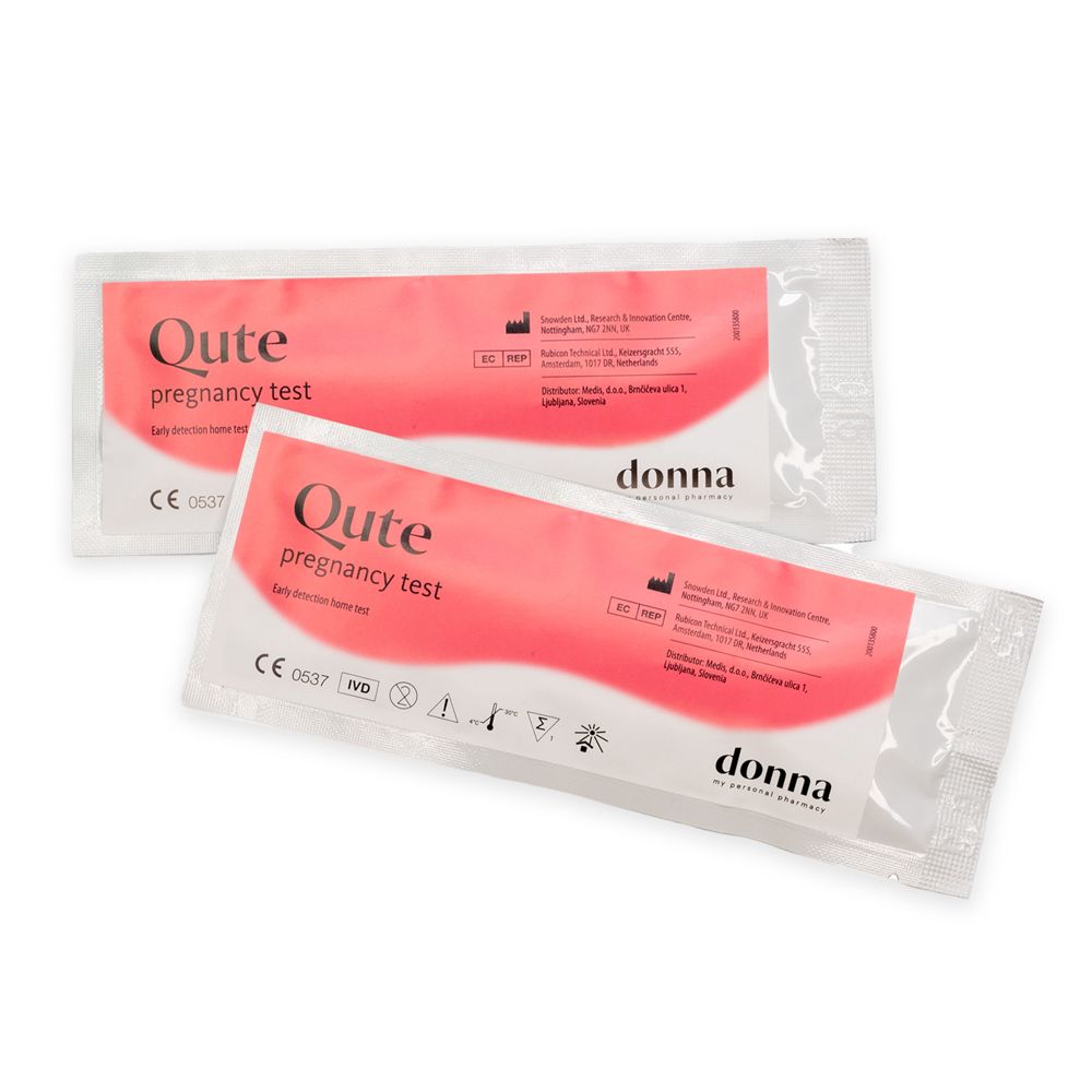 QUTE PREGNANCY TEST