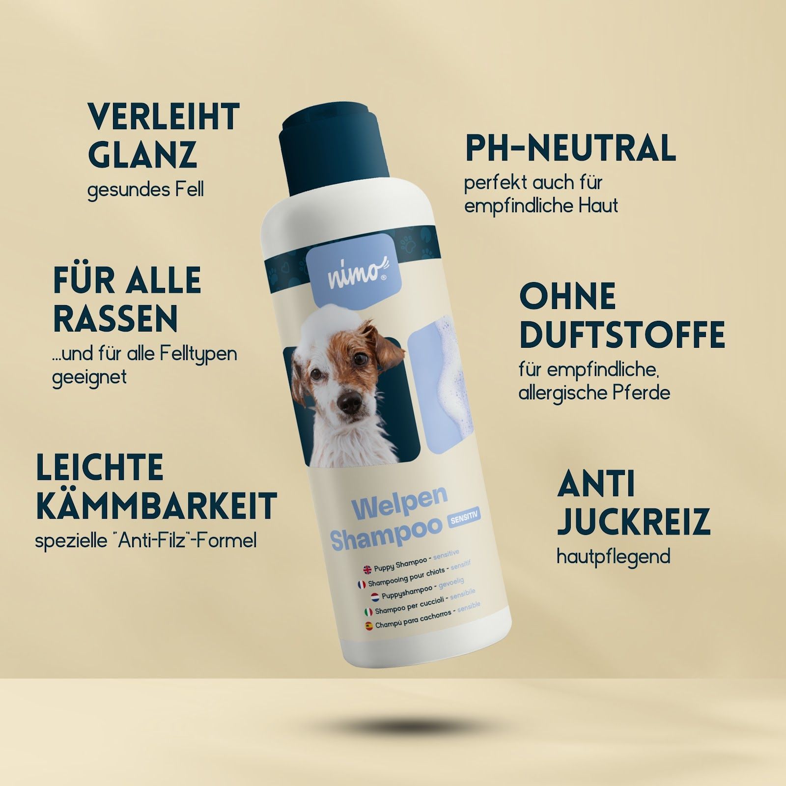 nimo Welpen Shampoo sensitiv