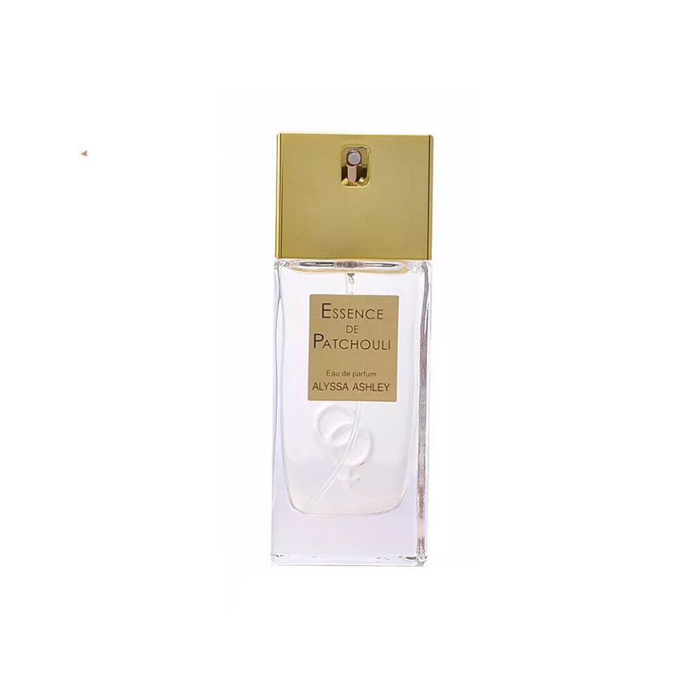 Alyssa Ashley Essence De Patchouli Eau de Parfum Spray, goldener Verschluss.