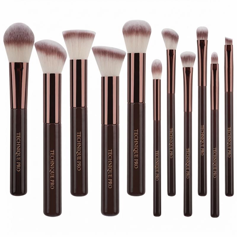 Chocolate Bronze Make-up-Pinsel-Set