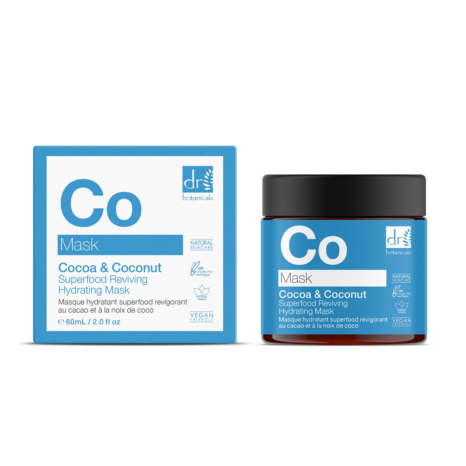 Dr Botanicals Cocoa & Coconut Superfood Reviving Hydrating Mask