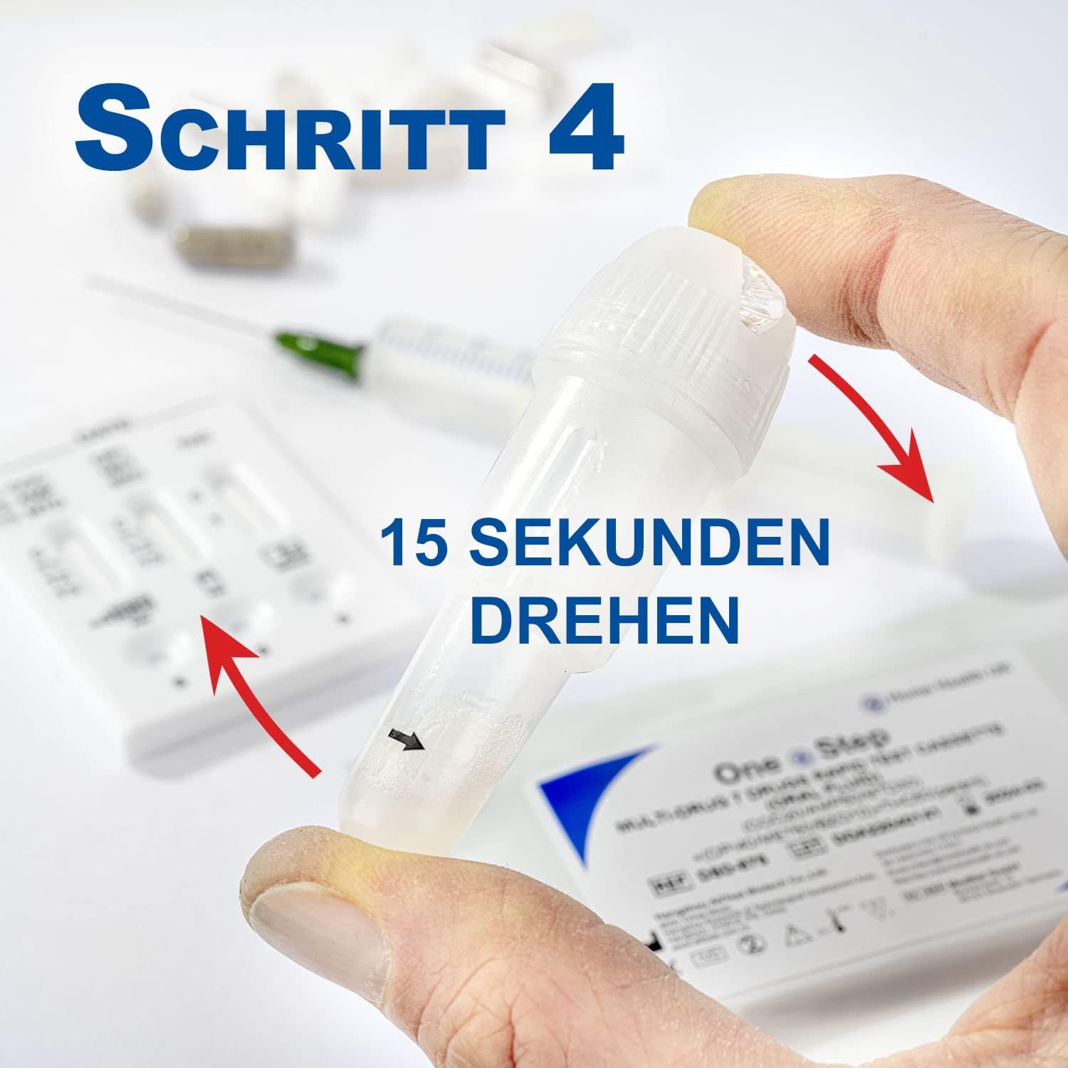 One+Step Multi Drogentest Speichel für 7 Drogenarten (COC/THC/OPI/AMP/MTD/BZO/MET)