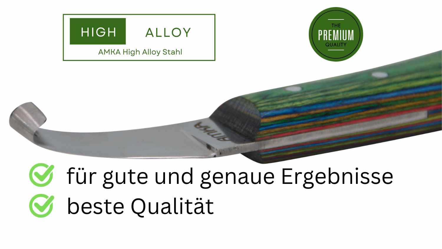 AMKA PRO HAS Hufmesser rechtsschneidend